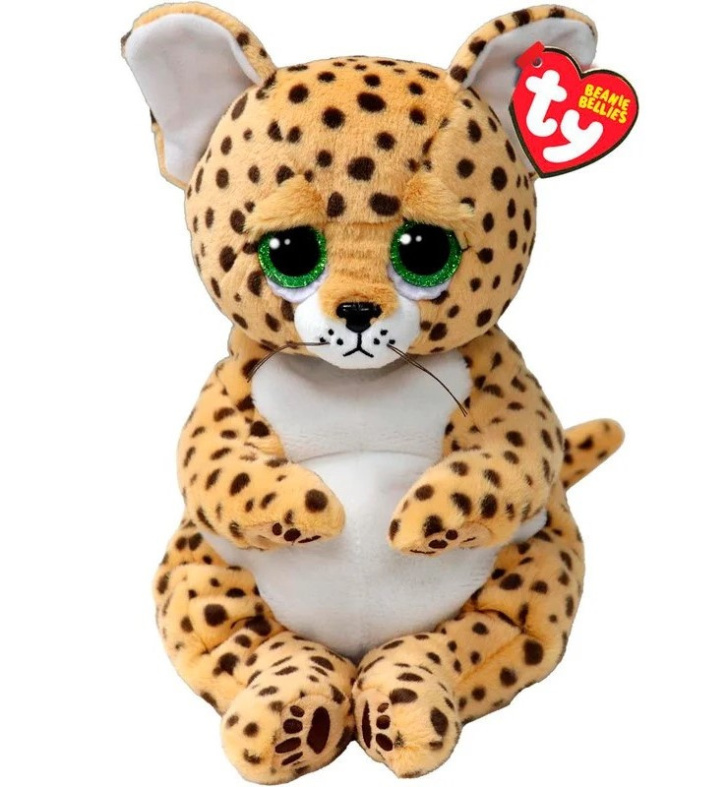 TY Beanie Bellies – Plyšový leopard 24 cm