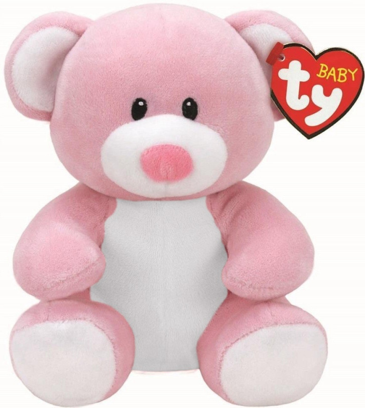 TY Beanie Babies - Medvěd růžový