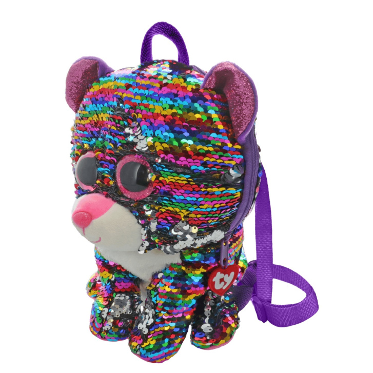 TY Fashion - Plyšový batoh Leopard