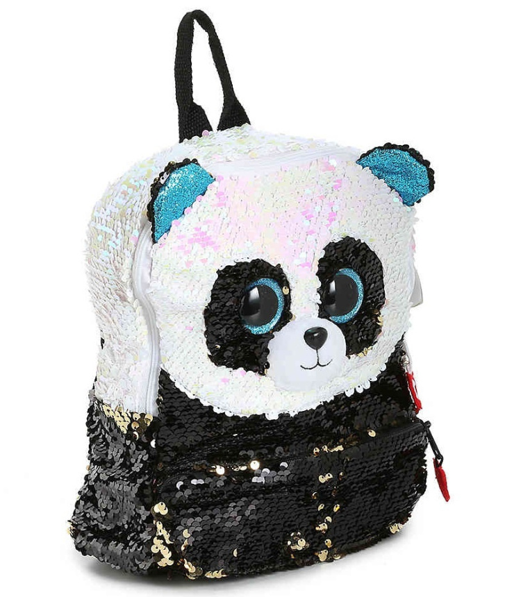 TY Fashion - Flitrovaný batoh Panda
