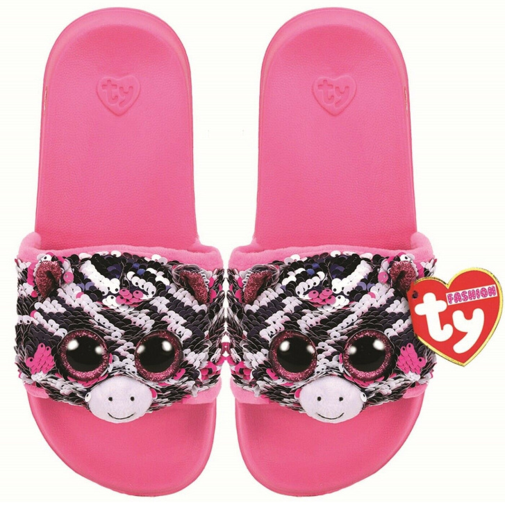 TY Fashion - Plážová obuv Zebra L