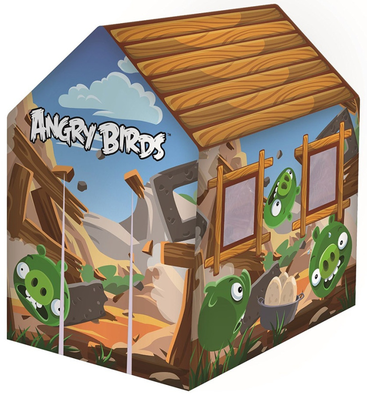 Plastový domeček Angry birds