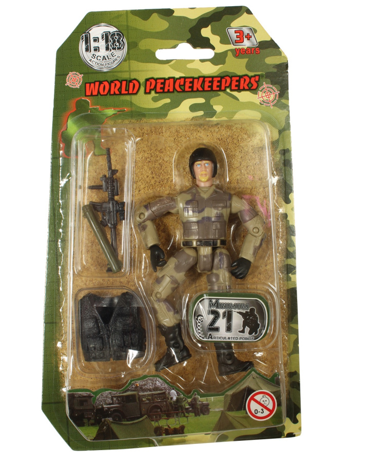 World Peacekeepers – Figurka s doplňky