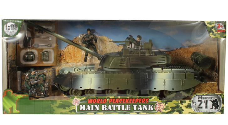 Tank s doplňky