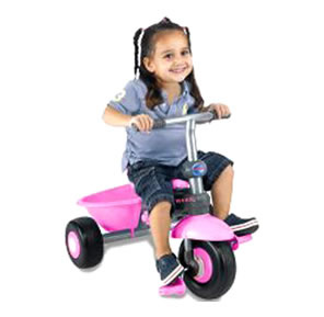 TŘÍKOLKA SMART-TRIKE 3 V 1 - SPORT- RŮŽOVÁ