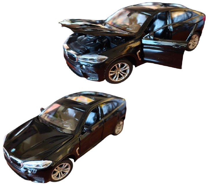 BMW X6M 1:24 Červené