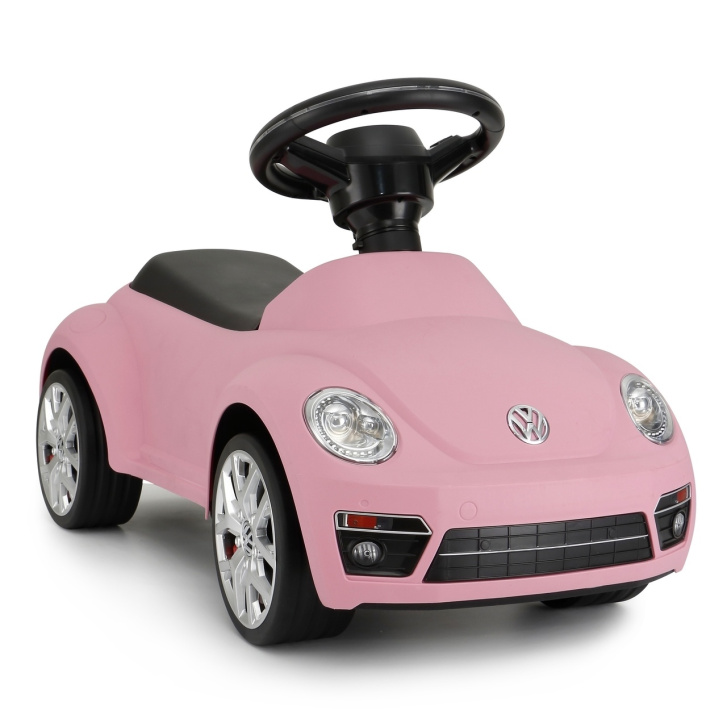 Odrážedlo VW Beetle růžové