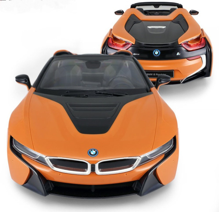 RC - BMW i8 Roadster 1:12 Oranžové