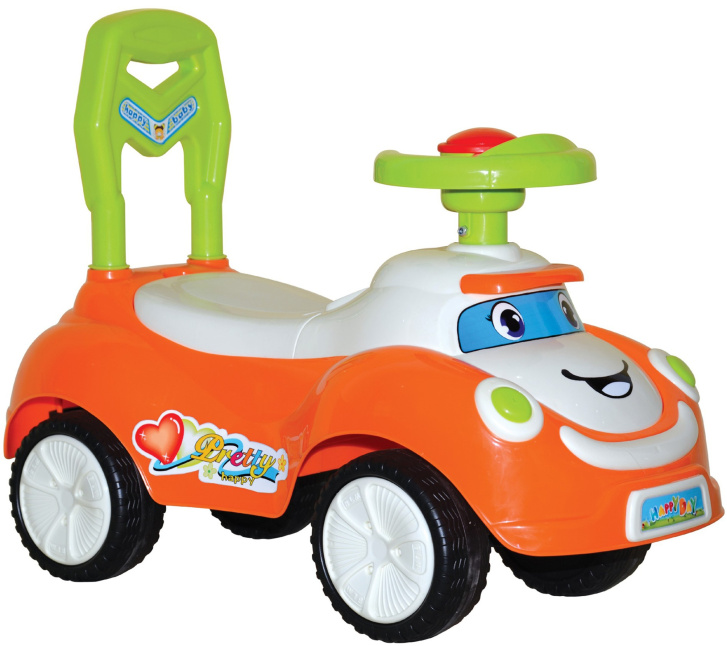 Odrážedlo Auto – Oranžové