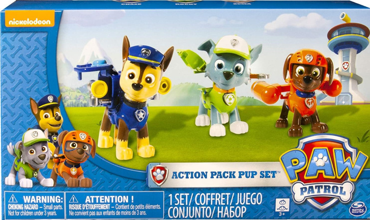 Paw Patrol - Souprava akčních štěňátek