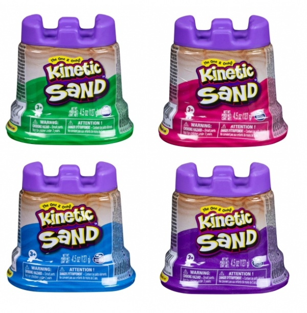 Kinetický písek ve formičce