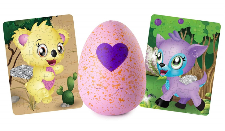 Puzzle 48 - Hatchimals se zvířátkem