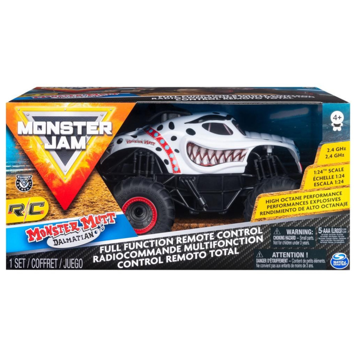 Monster Jam RC Monster Mutt Dalmatian 1:24
