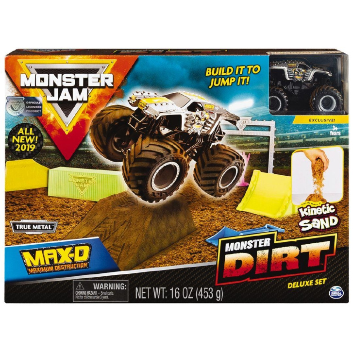 Monster Jam - Monster Dirt auto a kinetický písek