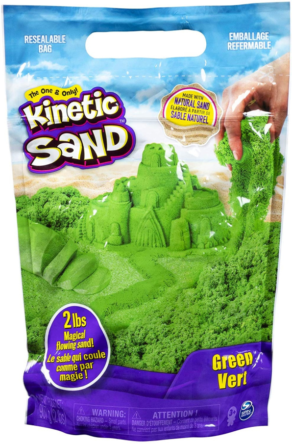 Kinetický písek - Balení zeleného písku
