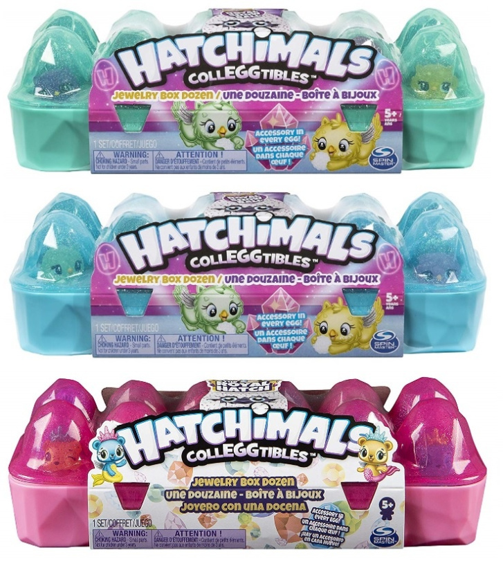 Hatchimals - 12 ks královských zvířátek