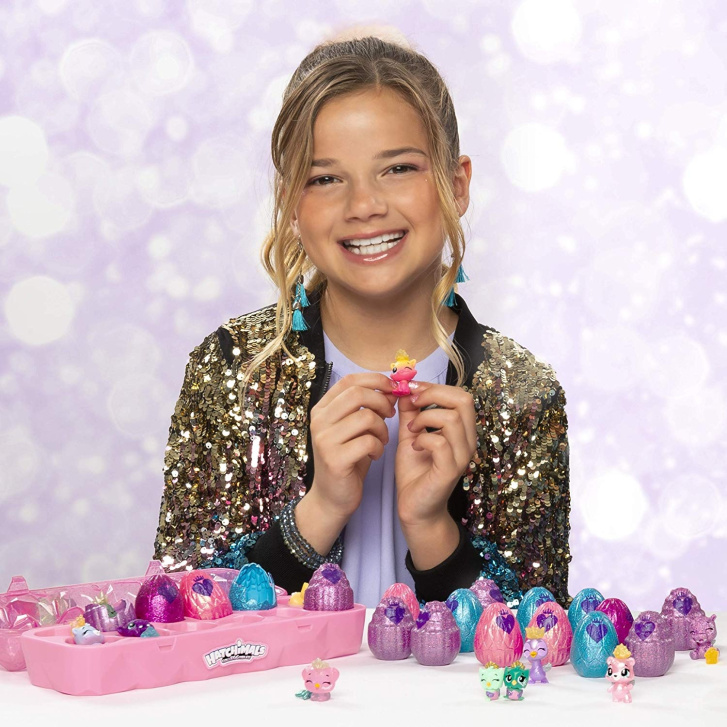 Hatchimals - 12 ks královských zvířátek