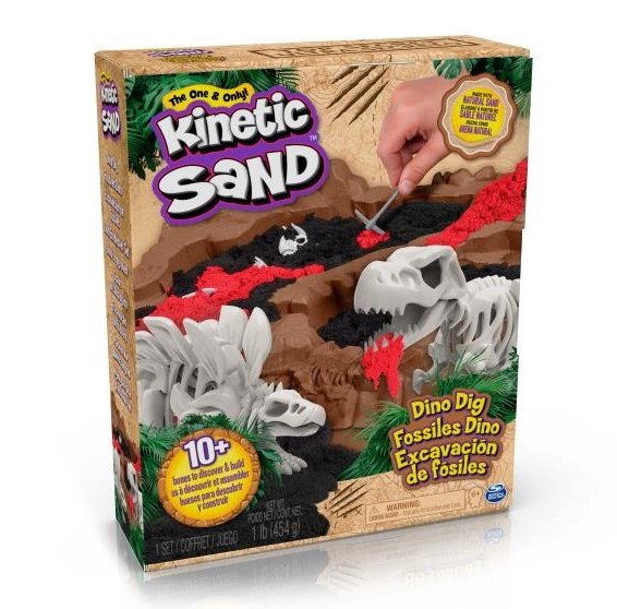 Kinetický písek – Dino vykopávky