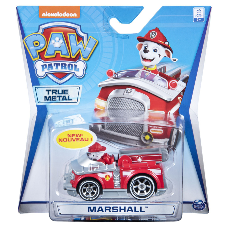 Paw Patrol – True Metal autíčka Marshall
