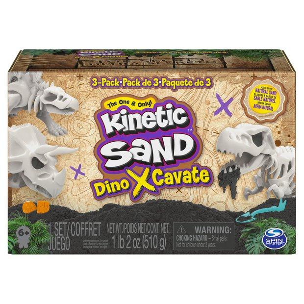 Kinetický písek - Dino vykopávky