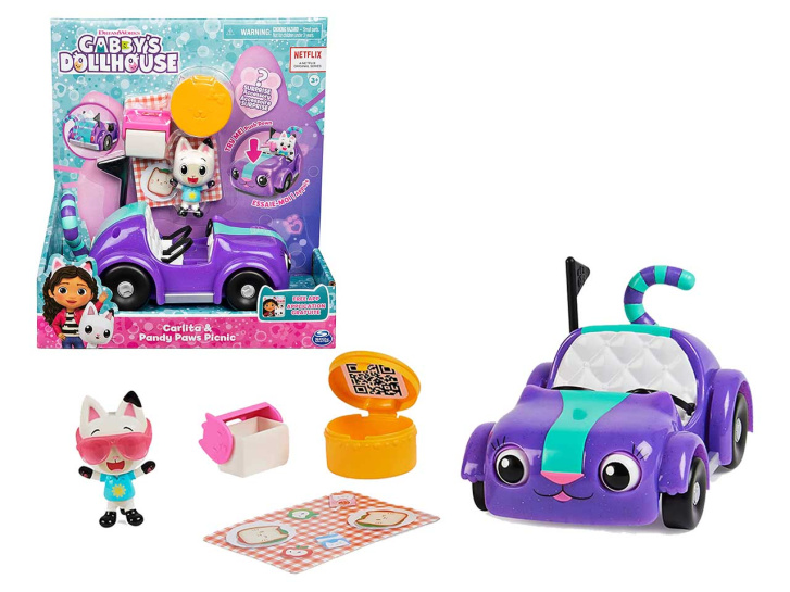 Gabby´s Dollhouse - Vozidlo s figurkou
