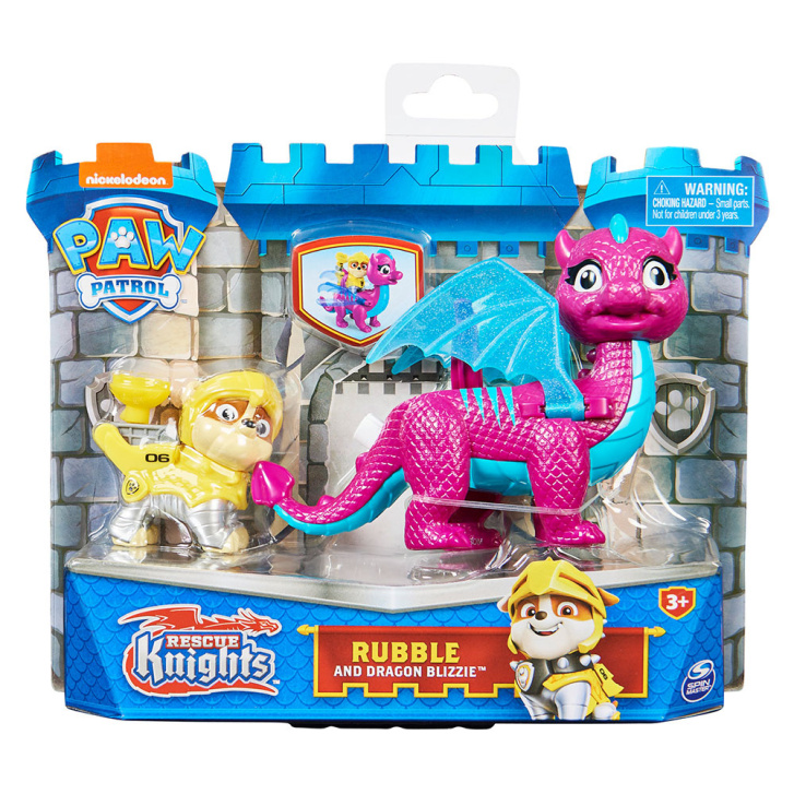 Paw Patrol – Rubble s drakem Blizzie
