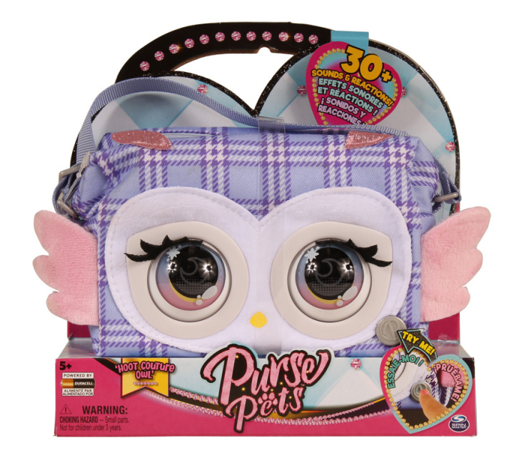 Purse Pets – Kabelka sovička