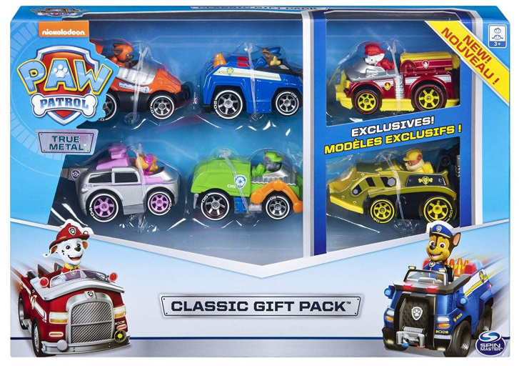 PAW Patrol - Figurka s autíčkem set 6 ks