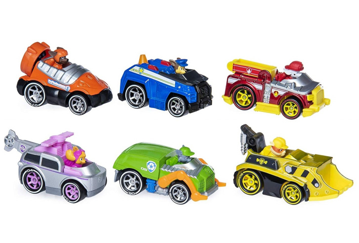 PAW Patrol - Figurka s autíčkem set 6 ks