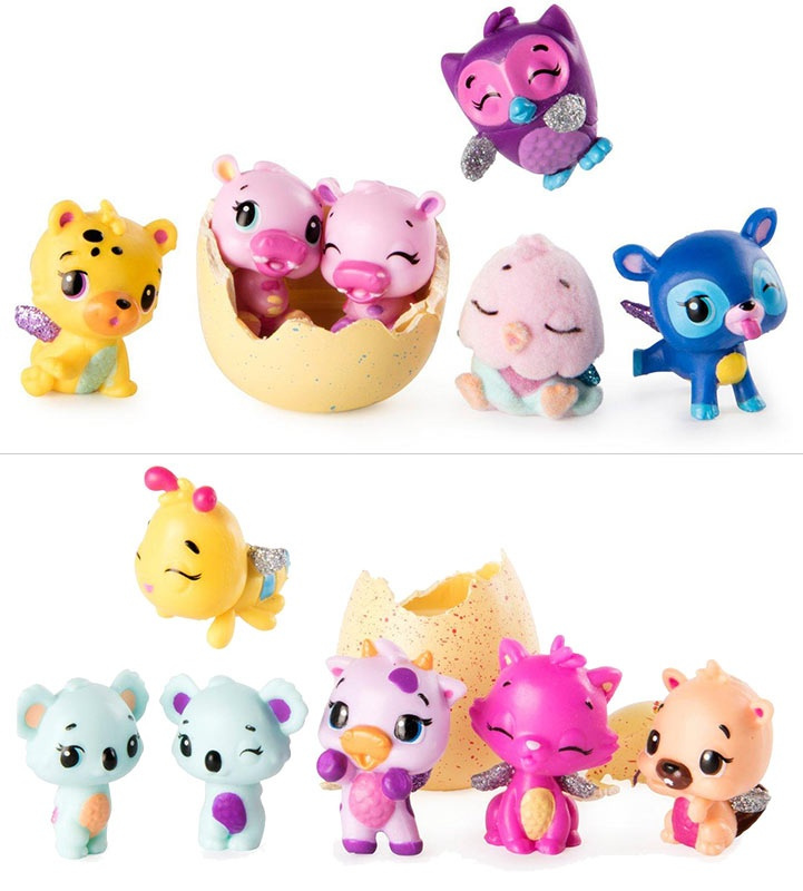 Hatchimals zvířátka ve vajíčku čtyřbalení