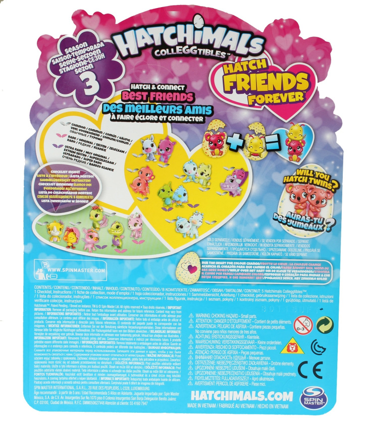 Hatchimals zvířátka ve vajíčku čtyřbalení
