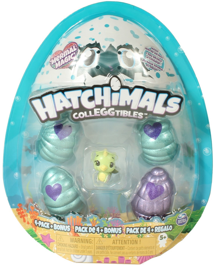 Hatchimals - Zvířátka ve vajíčku čtyřbalení