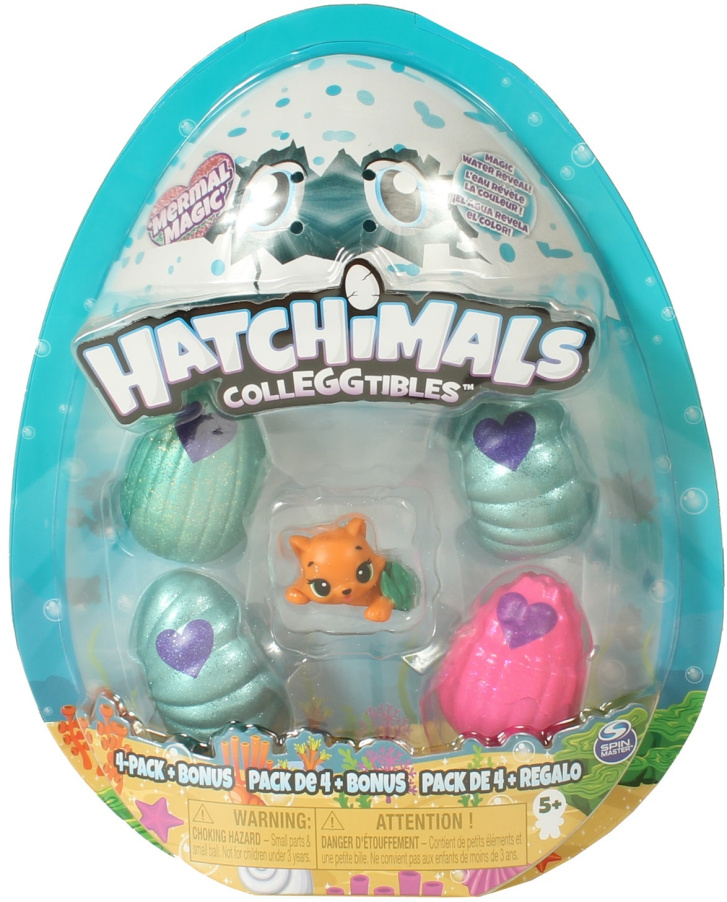 Hatchimals - Zvířátka ve vajíčku čtyřbalení