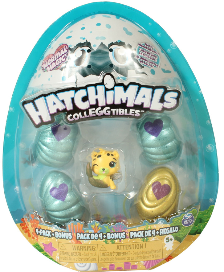 Hatchimals - Zvířátka ve vajíčku čtyřbalení