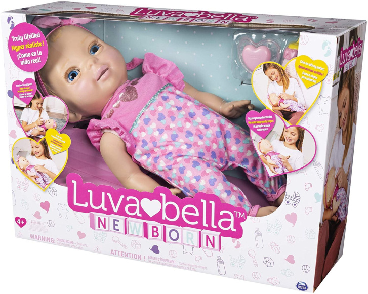 Interaktivní panenka Luvabella