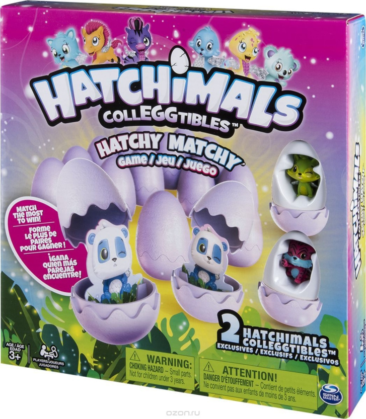 Hatchimals - 3D Pexeso s figurkou