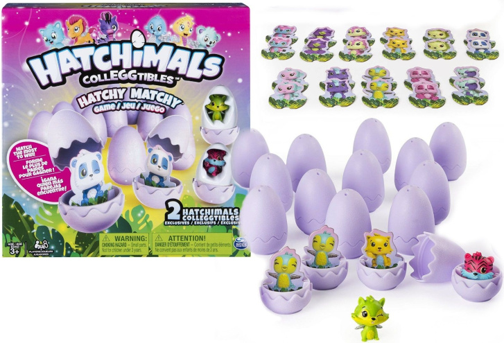 Hatchimals - 3D Pexeso s figurkou