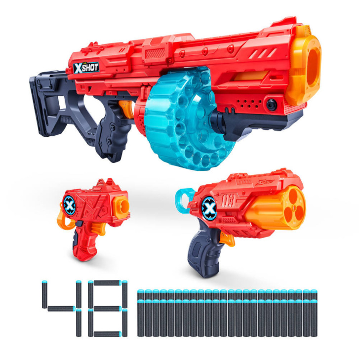 Zuru X-SHOT – Turbo Fire & Fury 4 & Micro