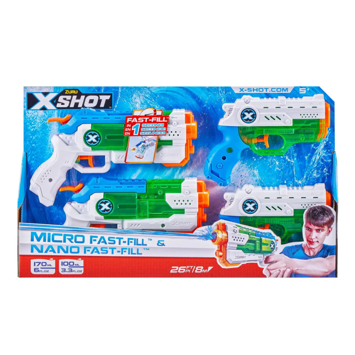Zuru X Shot- Micro Nano Fast-Fill