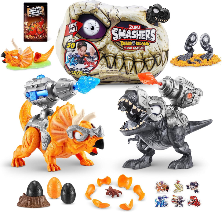 Smashers – Dino Island T-Rex lebka