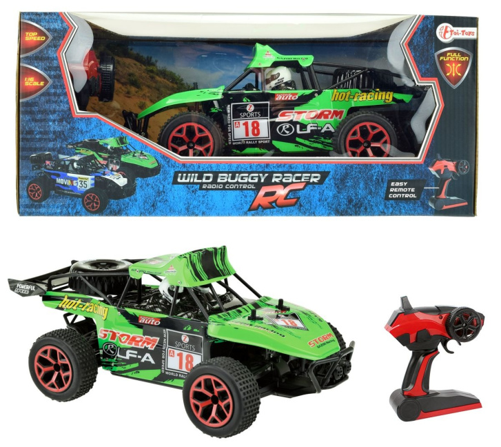 Auto RC Buggy zelené 1:16