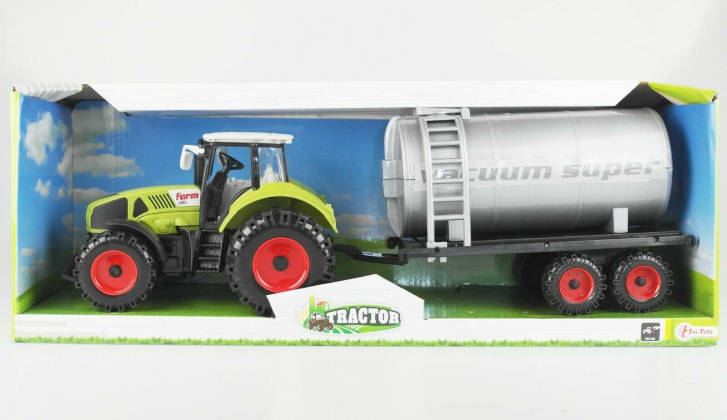 Traktor s cisternou