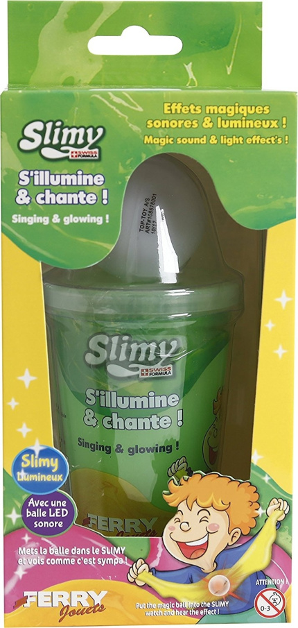 Slimy Sliz se svítícím míčkem