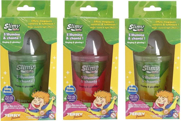 Slimy Sliz se svítícím míčkem