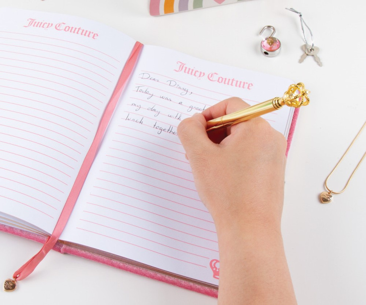 Juicy Couture Deník s perem