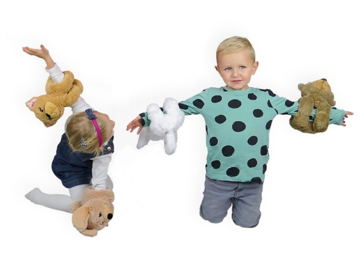 SNUGGIEZ Plyšový medvídek