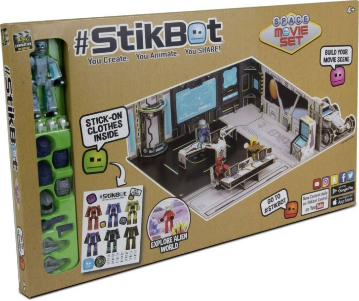 StikBot - Vesmírná stanice