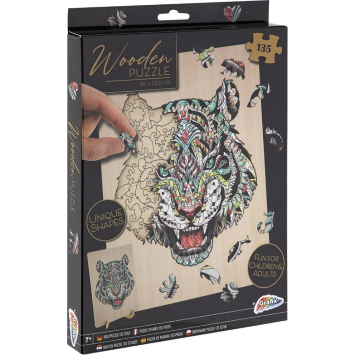 Dřevěné puzzle