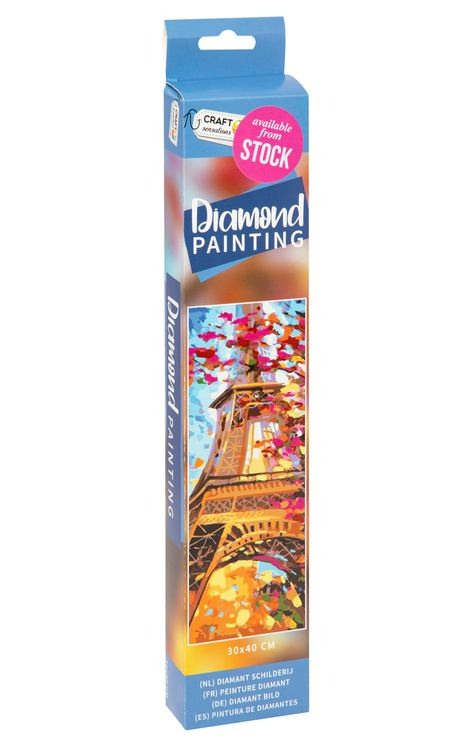 Diamond mozaika – Eiffelova věž