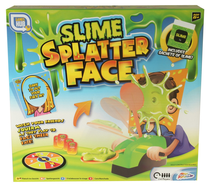 Hra - Slime Splatter Face